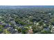 Aerial view showing home's location in a quiet residential neighborhood at 799 Palmetto Ter, Oviedo, FL 32765