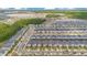 Expansive aerial view showcases this modern home's location within a well-planned community at 2736 Bookmark Dr, Kissimmee, FL 34746
