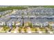 Aerial view showcases this modern home's location within a well-planned community with multiple amenities at 2736 Bookmark Dr, Kissimmee, FL 34746