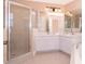 Large bathroom with double vanity, shower, and garden tub at 51 Andora Ct, Kissimmee, FL 34758