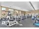 Well-equipped fitness center with various exercise machines at 5512 Metrowest Blvd # 110, Orlando, FL 32811