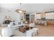 Open floor plan featuring a living room, kitchen, and dining area at 1948 Rowena Ave, Orlando, FL 32803
