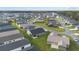 This aerial view shows where the home is in the community at 4694 Monica St, The Villages, FL 32163