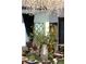 Dining room featuring decorative center piece and designer light fixture at 12009 Sw 61St Place Road, Ocala, FL 34481