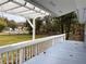 Covered deck overlooking the front yard at 2906 4Th St, Orlando, FL 32820