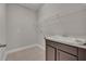 Laundry room with sink and shelving at 15583 Hamlin Blossom Ave, Winter Garden, FL 34787