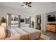 Bright, cozy main bedroom with natural light and a closet at 1740 Palm Rd, Ormond Beach, FL 32174