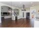 Modern kitchen with stainless steel appliances and white cabinets at 4431 Rock Hill Loop, Apopka, FL 32712