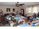 Spacious bedroom, featuring tile flooring, lots of natural light and ceiling fan at 3555 E Johnson Ave, Haines City, FL 33844