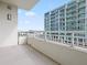 Private balcony with city views at 100 S Eola Dr # 608, Orlando, FL 32801