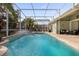 Large screened pool with plenty of space for relaxing at 1657 Carillon Park Dr, Oviedo, FL 32765