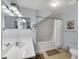 Bathroom with tub, shower, and single vanity at 2203 San Vittorino Cir # 102, Kissimmee, FL 34741