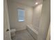 Clean bathroom featuring a shower/tub combo at 1200 Bear Oak Ln, Deland, FL 32720