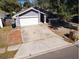 Charming single-story home features a two-car garage and well-maintained driveway and yard at 2212 Atrium Cir, Orlando, FL 32808