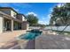 Relaxing pool and patio area with brick pavers at 698 Mt Pleasant Dr, Ocoee, FL 34761