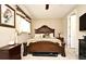 Guest bedroom with a double bed and ensuite bathroom at 1720 Garden Sage Dr, Oviedo, FL 32765