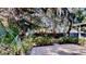 Lush backyard with a variety of plants and trees, creating a serene outdoor space at 403 Tranquille Oaks Dr, Ocoee, FL 34761