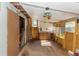 Under construction room shows framework, ladder, and wood with potential for customization and renovation to suit new vision at 2913 Joyann St, Orlando, FL 32810