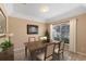 Dining room with hardwood floors and window at 3954 Old Dunn Rd, Apopka, FL 32712