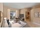 Living room with access to the patio at 3954 Old Dunn Rd, Apopka, FL 32712