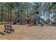 Playground with multiple slides and climbing structures at 3954 Old Dunn Rd, Apopka, FL 32712