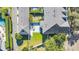 Overhead view of backyard, patio, and house at 2891 Upper Park Rd, Orlando, FL 32814