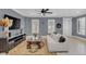 Spacious living room with comfortable seating and large TV at 2891 Upper Park Rd, Orlando, FL 32814