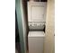 Convenient laundry closet with stackable washer and dryer at 3752 Southpointe Dr # 5, Orlando, FL 32822