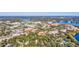An aerial shot of the home's location amid lush greenery and numerous lakes in Winter Park at 786 Antonette Ave, Winter Park, FL 32789
