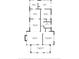 Detailed floor plan illustrating the layout of the home, including room dimensions and features at 786 Antonette Ave, Winter Park, FL 32789