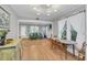 Open concept living and dining area filled with natural light and stylish decor at 786 Antonette Ave, Winter Park, FL 32789
