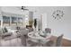 Bright dining room with seating for four and hardwood floors at 2223 Stonington Ave # 2223, Orlando, FL 32817