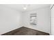 Simple bedroom with carpet floors and ceiling fan at 230 Bay Meadow Dr, Kissimmee, FL 34746