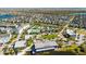 Panoramic aerial showcasing the resort-style amenities and the expansive residential community at 8279 Nemours Pkwy, Orlando, FL 32827