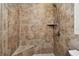 Clean bathroom with tile shower and built-in seat at 2141 Camellia Dr, Longwood, FL 32779