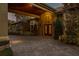 Inviting covered entryway with double doors at 2115 Lake Crescent Ct, Windermere, FL 34786