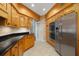Modern kitchen with stainless steel appliances and ample counter space at 2115 Lake Crescent Ct, Windermere, FL 34786