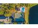 Aerial view of community featuring the tennis court and community pool at 510 Cranes Way # 306, Altamonte Springs, FL 32701