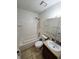Bathroom with a shower-tub combination, and a vanity with a sink, offering essential amenities at 849 Orange Oak Dr, Orange City, FL 32763