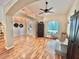 Bright entryway with hardwood floors and high ceilings at 8490 Se 110Th Street Rd, Belleview, FL 34420