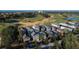 Aerial view of homes in a golf community at 7405 Excitement Dr, Kissimmee, FL 34747