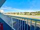 Balcony view overlooking the ocean and beach at 3700 S Atlantic Ave # 315, New Smyrna Beach, FL 32169