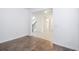 Simple office space with wood-look floors and French doors at 752 Sandy Bar Dr, Winter Garden, FL 34787