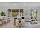 Bright living room with comfortable seating, hardwood floors, and natural light at 1003 Oakdale St, Windermere, FL 34786