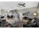 Spacious living area with a seamless flow from the living room to the dining area, perfect for entertaining at 1574 Slice Way, Davenport, FL 33896