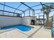 Enjoy this private in-ground screened pool with a view, perfect for outdoor entertaining and relaxation in the Florida sunshine at 1574 Slice Way, Davenport, FL 33896