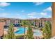 Aerial view of resort-style pool and community at 904 Charo Pkwy # 536, Davenport, FL 33897