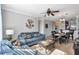 Open living area with comfortable seating and dining area at 904 Charo Pkwy # 536, Davenport, FL 33897