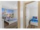 This bedroom features unique Harry Potter themed mural and decor at 100 Palermo St, Davenport, FL 33897