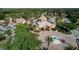 Community clubhouse with a circular driveway and a central fountain at 100 Palermo St, Davenport, FL 33897